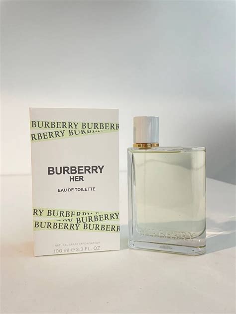 burberry her eau de toilette green bottle|burberry her smell like.